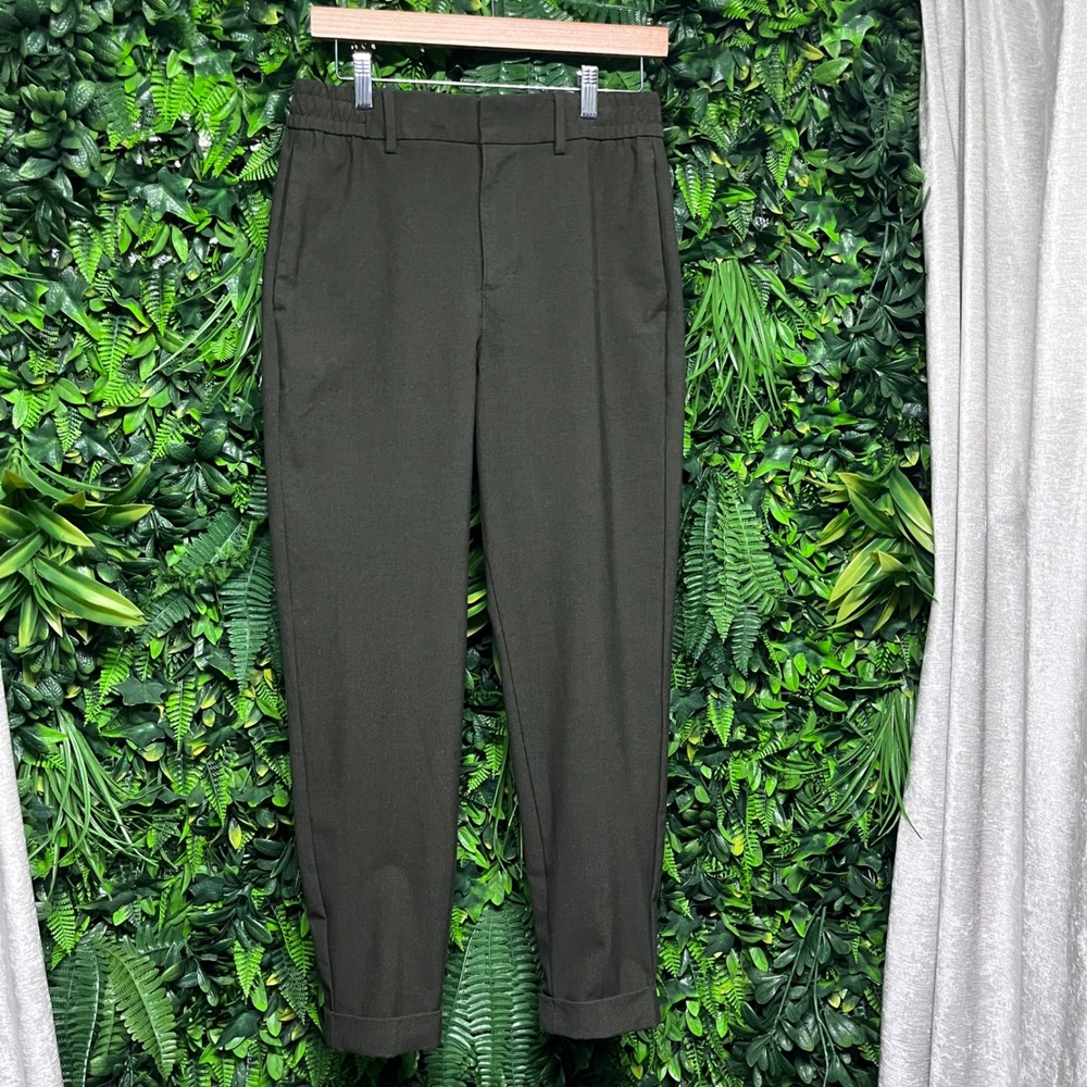 Banana Republic Pants Mens 29x32 Olive‎ Green Tapered Athletic Fit Chinos 3759 - Picture 3 of 7